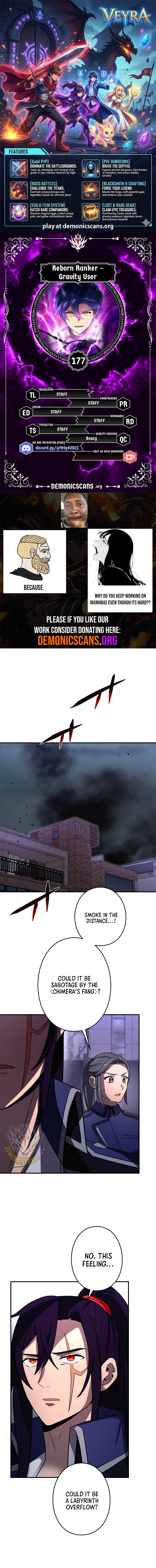 Reborn Ranker Gravity User (Manga) Chapter 177 0